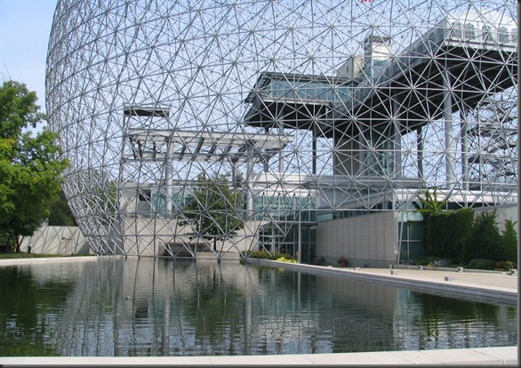 The Montreal Biosphere from the World Expo 1967